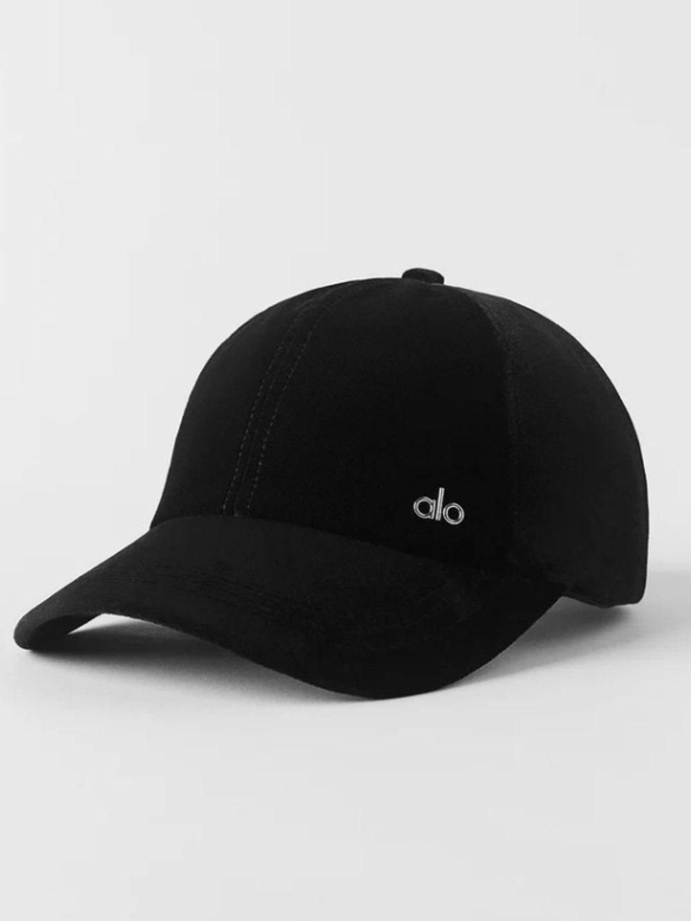 ALO Velvet Off-Duty Cap black